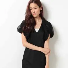 【新品 定価25920円！】グレースコンチネンタル スパンコールチュールボレロ♡