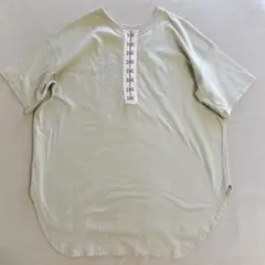 ROSE BUD 薄いグリーン オーバーサイズTシャツのサムネイル