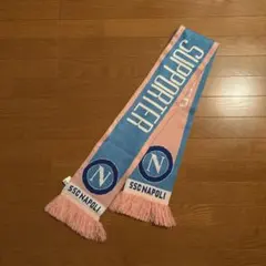 SSCナポリ サッカーマフラー 水色 ピンク