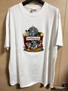 ウォルトディズニー　スーベニアTEE レトロ　DEADSTOCK品ビンテージXL