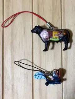 動物解剖部位ストラップ、天才バカボン ウナギイヌストラップ