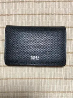 TAKEO KIKUCHI ブラック名刺入れ