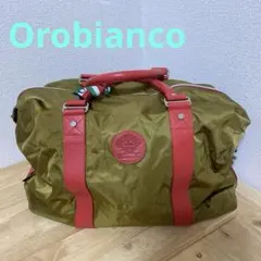 Orobianco ボストンバッグ2WAY ナイロン×レザー イタリア製のサムネイル