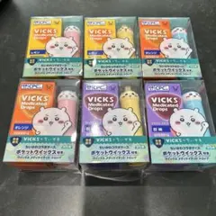 VICKS Medicated Drops ちいかわ 6個セット