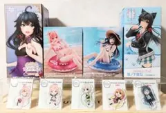 【俺ガイル】【フィギュア】 【アクスタキーホルダー】【希少】【計９点セット】