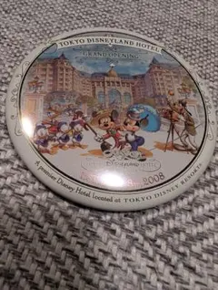東京ディズニーランドホテル 缶バッジ