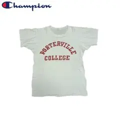 60s C中ランタグ ラバープリント3段 Champion Tシャツ - メルカリ