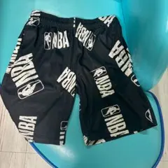 NBA バスパン M (10-12) ブラックキッズ