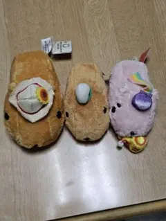 カピバラさん ぬいぐるみ マスコット 3点セット