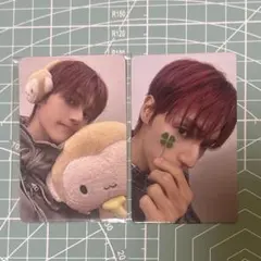 ATEEZ GOLDEN HOUR 4 対面ヨントン 特典 トレカ　ウヨン