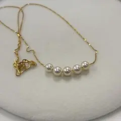 神保真珠商店 K10ゴールド 琵琶湖淡水真珠 ネックレス リメイク用 