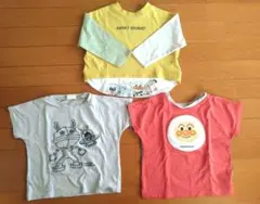アンパンマン 半袖Tシャツ＆長袖Tシャツ 3点セット 95cm、100cm