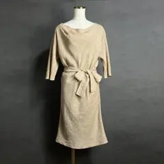 美品✨LANVIN COLLECTION リネン100 ワンピース 36 S〜Mのサムネイル