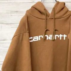 カーハート プルオーバーパーカー ブラウン