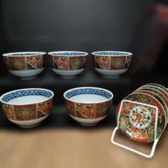 古伊万里　吾山窯　小皿と碗セット5客 古伊万里 吾山窯 小皿と碗セット5客 - メルカリ