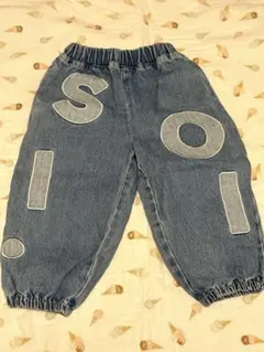 【美品】Kids Soll Denim Bubble Pants 3(2-3y)