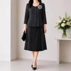 美品 セオリーリュクス ワンピース セットアップ フォーマル 入学式 卒業式40