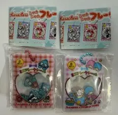 サンリオキャラクターズ シャカシャカフレークシール風チャーム　2種類セット