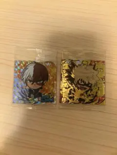 轟焦凍 爆豪勝己　ウエハースシール　僕のヒーローアカデミア