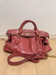 miu miu ヴィッテロリュクス 2wayバッグ