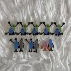 パペットスンスン スシローコラボ クリアピック 8枚セット