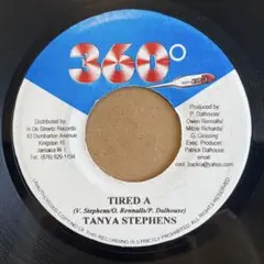 Tanya Stephens Tired A レゲエ レコード 7inch