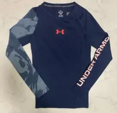 Under Armour コンプレッション トレーニングシャツ SM ネイビー