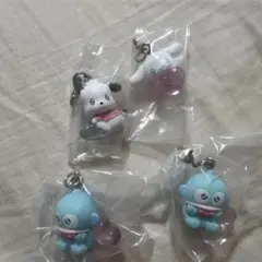 サンリオ エモきゅん シナモン ポチャッコ ハンギョドン めじるしアクセサリー