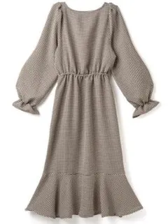 GLR 千鳥チェック ワンピース　M