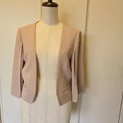 グレースコンチネンタルノーカラージャケット