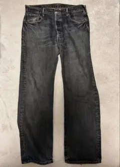 Levi's 501 ダークブルー ストレートジーンズ W36 L32