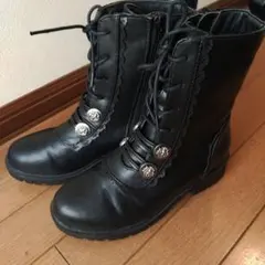 アクシーズファム ナポレオン風レースアップブーツM