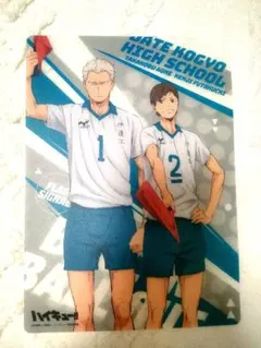 【新品未使用】ハイキュー 伊達工 青根高伸 二口堅治 クリアアートボード