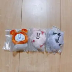 ディズニー　ハロウィン　おばけ　ぬいぐるみチャーム　ピンク　シークレット　紫