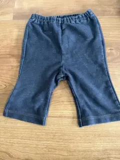 ネイビー コットン混紡 パンツ 70cm