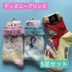 ディズニープリンセス 靴下セット 17-20cm