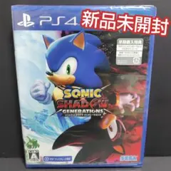 SONIC SHADOW GENERATIONS PS4 新品未開封 A