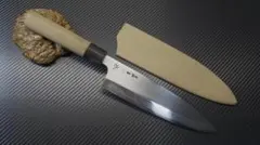 ※今日だけ特価※【極美品】スケナリ 出刃包丁(青鋼・5寸)鞘付き 極美品】佑成 高級出刃包丁(青二鋼・5寸)鞘付き - メルカリ