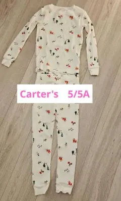 Carter's クリスマス柄 パジャマ 5/5A
