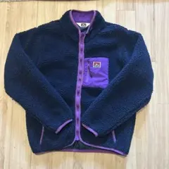 BEN DAVIS フリースジャケット ネイビー・パープル