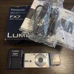 Panasonic LUMIX DMC-FX7 デジカメ 고장·부품용