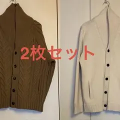 BANANA REPUBLICショールカラー カーディガン 2枚セット　XLのサムネイル