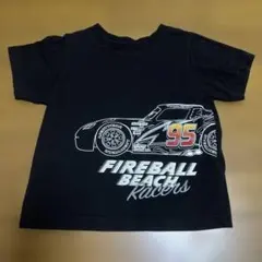 子供服 GU カーズ 半袖Tシャツ 黒 110サイズ