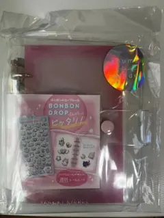 クーリ ア とうめいシールバインダーピンク01061透明シールシート5枚付6穴