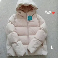 新品❣️ タグ付きダウンジャケット レディースL アイボリー