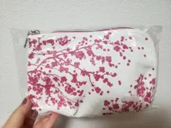 ノベルティ 花柄 ポーチ