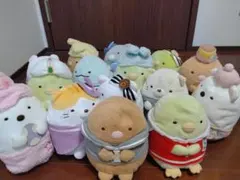 すみっコぐらし ぬいぐるみ マスコット 大量まとめ売り 24点セット