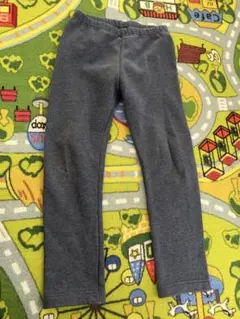 UNIQLO ブルー　裏起毛 長ズボン 110cm