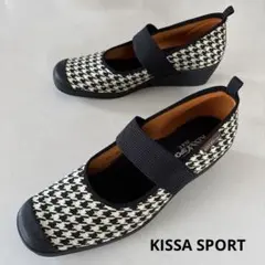 【大人のズック】★KISSA SPORT★メリージェーン　シューズ　黒　23.5のサムネイル