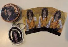 ツイステ レオナ・キングスカラー アクリルキーホルダー 缶ケース メタルカード
